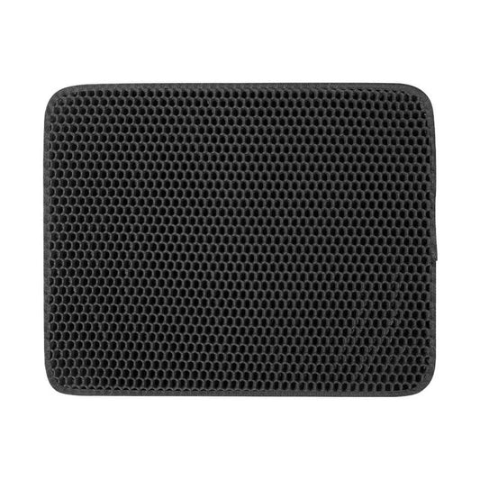 Honeycomb Cat Litter Trapping Mat — Waterproof, Easy-Clean