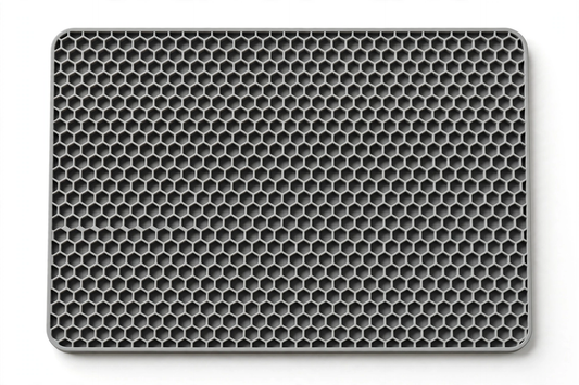 Honeycomb Cat Litter Trapping Mat — Waterproof, Easy-Clean